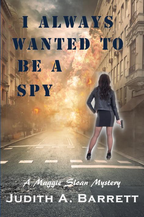 I Always Wanted to be a Spy 29 6x9 new girl with gun